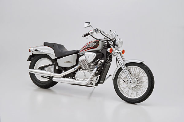 Aoshima The Bike No.58 1/12 Honda NC26 Steed VSE '96 Plastic Model w/Custom Parts