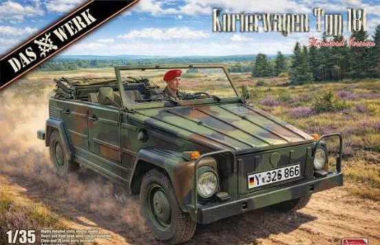 Das Werk 1/35 Kurierwagen Type 181 "Standard Version" Plastic Model รูปภาพ 1