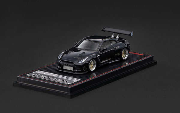 Ignition Model 1/64 PANDEM R35 GT-R Black Metallic รูปภาพ 1