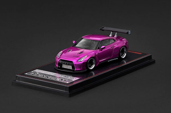Ignition Model 1/64 팬덤 R35 GT-R 핑크 메탈릭