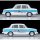 Tomytec Tomica Limited Vintage LV-64c Toyopet Corona 1500 Deluxe Public 100,000 km Continuous High-Speed Driving Test Car '64 Model image 3