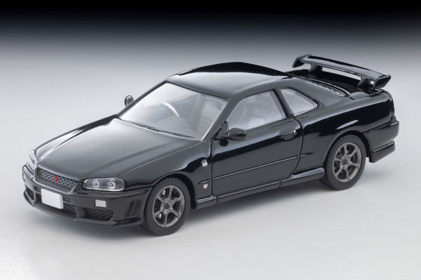 Tomytec LV-N353c Nissan Skyline 2-door Sport Coupe 25GT TURBO w/Option Part (Black) 2000 Model image 1