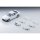 Tomytec LV-N365b Nissan Skyline 2-door Sport Coupe 25GT TURBO w/Option Part (White) 1998 Model image 5