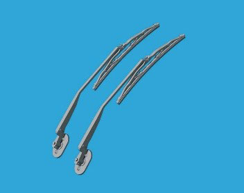 Quickboost 1/32 MBB Bo-105 Windshield Wiper (For Revell)
