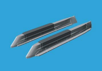 Quickboost 1/48 MiG-29A Chaff Flare Dispenser w/FOD Cover (For Great Wall)