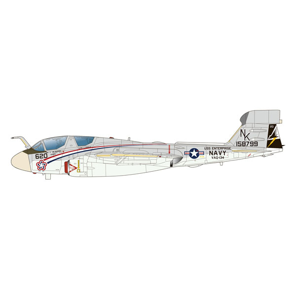 Platz 1/144 미 해군 전자전 항공기 EA-6B 미국 건국 200주년 기념 도색 2기 세트 VAQ-136 건틀렛 & VAQ-134 가루다스