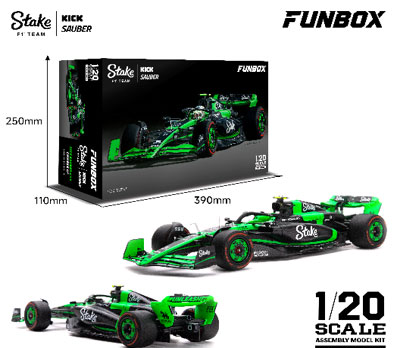 FUNBOX 1/20 킥 자우버 C44 프라모델 이미지 1