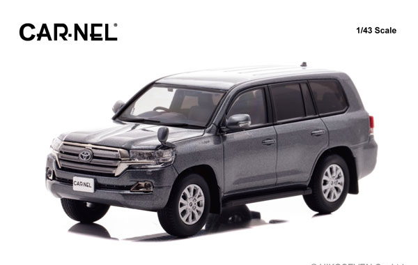 CAR-NEL 1/43 Toyota Land Cruiser 200 AX G selection (URJ202) 2015 Gray Metallic Bild 1