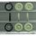 DEF. Model 1/16 WWII German Sd.Kfz.250/3 Radio Command Car "Greif" Sagged Wheel Tire Set (For Das Werk) รูปภาพ 7
