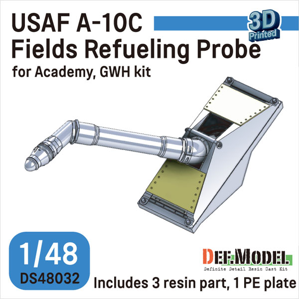 DEF. Model 1/48 Modern U.S. A-10C Thunderbolt II Attack Aircraft Aerial Refueling Probe Set (For Academy / Great Wall Hobby)