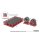 DEF. Model 1/35 WWII U.S. M24 Chaffee Light Tank Type T72E1 Workable Track Link (For T) hình ảnh 14