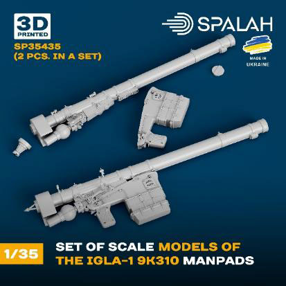SPALAH 1/35 9K310 Igla-1 MPADS (2pcs.)
