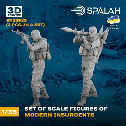 SPALAH 1/35 Modern Armed Faction (2pcs.)
