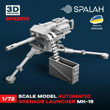 SPALAH 1/72 Mk.19 Automatic Grenade Launcher