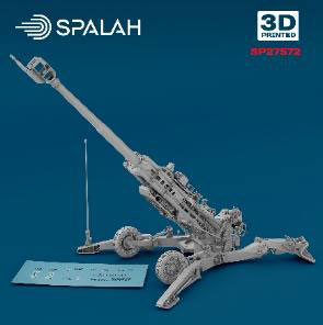 SPALAH 1/72 M777A2 155mm Howitzer Plastic Model