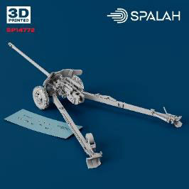 SPALAH 1/72 MT-12 "Rapira" 100mm Anti-tank Gun Plastic Model