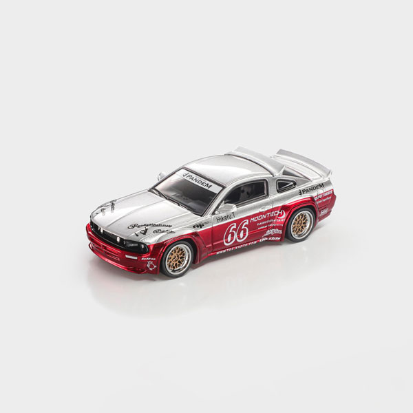 MODEL MODEL 1/64 Pandem Mustang Moontech Red