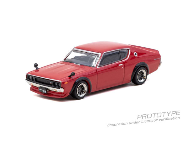 Tarmac Works 1/64 Nissan Skyline 2000GT-R (KPGC110) Red (Blister Pack)