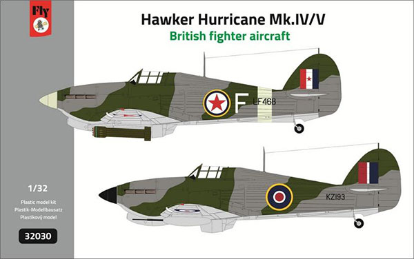 FLY 1/32 Hawker Hurricane Mk.IV/V Plastic Model รูปภาพ 1