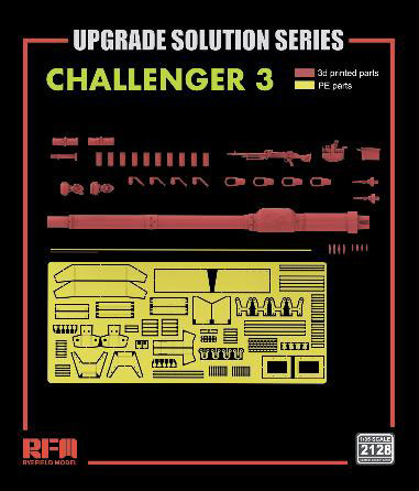 Rye Field Model 1/35 Challenger 3 Grade Up Parts Set (For RFM5166)