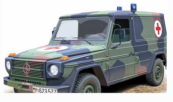 ACE 1/72 German 0.5ton Type 460/461 Personnel Transport / Air Transport Compatible Mobile Assistance Vehicle Plastic Model
