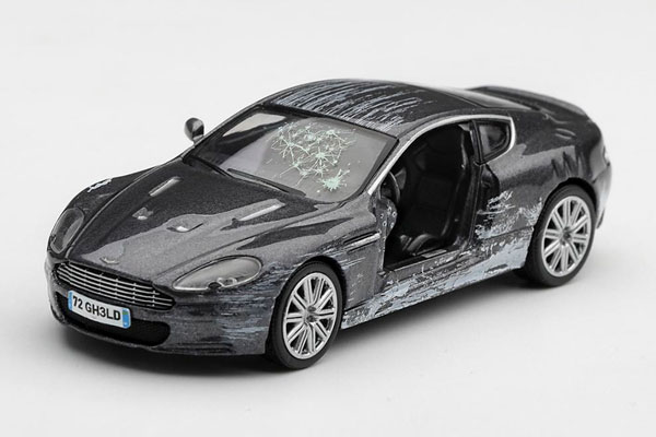 MINI GT 1/64 Aston Martin DBS "Quantum of Solace" Chinese (Traditional Chinese Characters) Version Package (Left-hand Steering)
