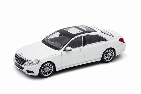 WELLY 1/24 Mercedes-Benz S-Class White 画像 1
