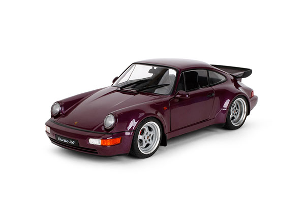 Jada Toys 1/18 Porsche 911 (964) 3.6 Turbo Azuki Color รูปภาพ 1