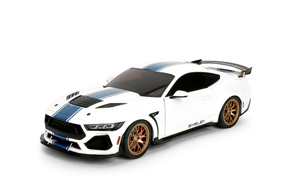 Jada Toys 1/18 2025 Ford Mustang Super Snake White