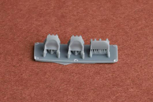 SBS 1/72 F4F-3/4 Wildcat Intercooler Intake (For 2 Kits) (For Arma Hobby)