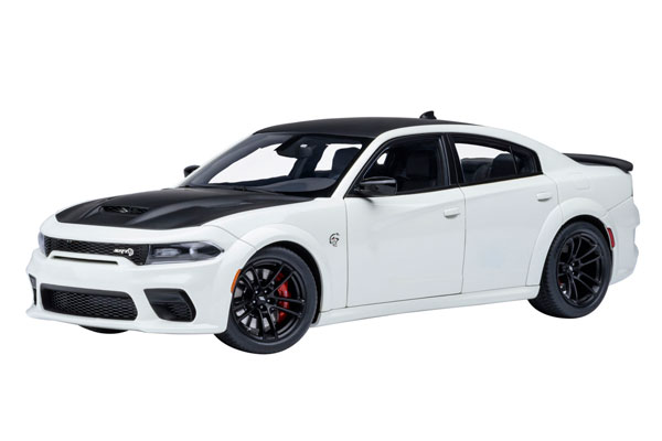 Autoart 1/18 Dodge Charger SRT Hellcat Redeye Jailbreak (White/Matte Black [KNUCKLE WHITE])