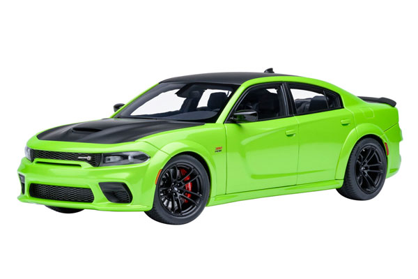 Autoart 1/18 Dodge Charger Scat Pack Wide Body (Metallic Lime Green/Matte Black [SUBLIME]) Bild 1