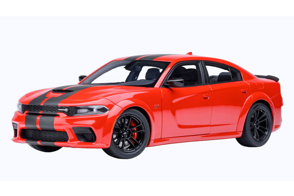 Autoart 1/18 Dodge Charger Scat Pack Wide Body (Red/Carbon Black Stripe [TORRED])