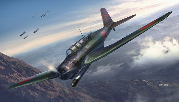 Hasegawa 1/48 Nakajima B5N2 Type 97 Carrier Attack Bomber Model 3 "Pearl Harbor Attack" Plastic Model