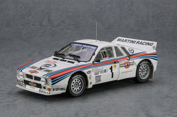 Hasegawa 1/24 Lancia 037 Rally "1983 Monte Carlo Rally Winner" 플라스틱 모델 이미지 1
