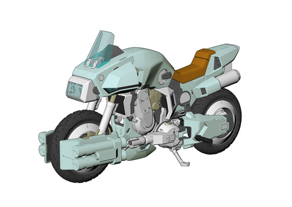 Hasegawa 1/12 "Genesis Climber Mospeada" VR-052F Mospeada "Stick" Plastic Model