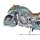 Hasegawa 1/12 "Genesis Climber Mospeada" VR-052F Mospeada "Stick" Plastic Model Bild 4