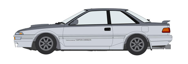 Hasegawa 1/24 Toyota Sprinter Trueno AE92 GT-Z Early Model (1987) "Custom Version" Plastic Model