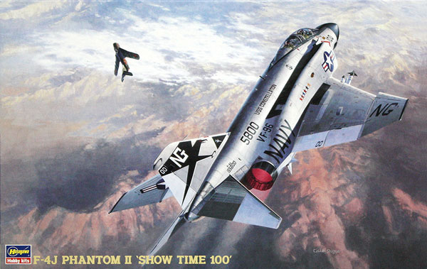 Hasegawa 1/48 F-4J ファントムII "ショータイム100" ワンピースキャノピー プラモデル