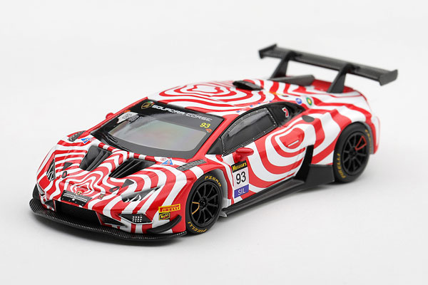 MINI GT 1/64 Lamborghini Huracan GT3 EVO2 Bathurst 12 Hour 2025 #93 Wall Racing (Left-hand Steering)