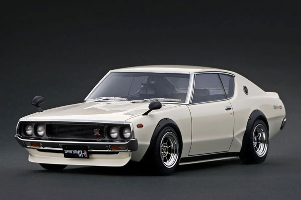 Ignition Model 1/18 Nissan Skyline 2000 GT-R (KPGC110) Ivory White