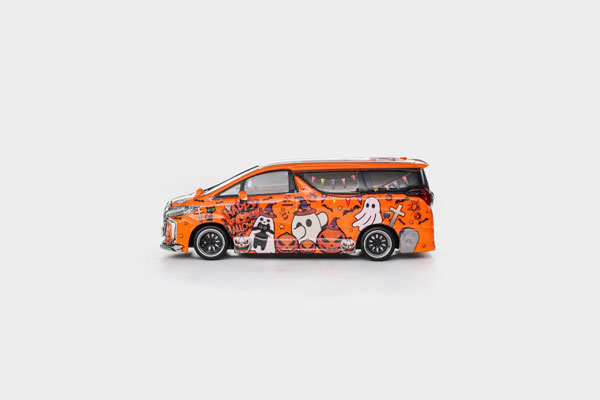MODEL MODEL 1/64 Toyota Alphard Custom Version Halloween Bild 1