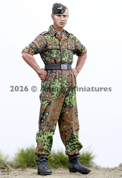 Alpine 1/35 WWII 독일 무장친위대 전차병 장교