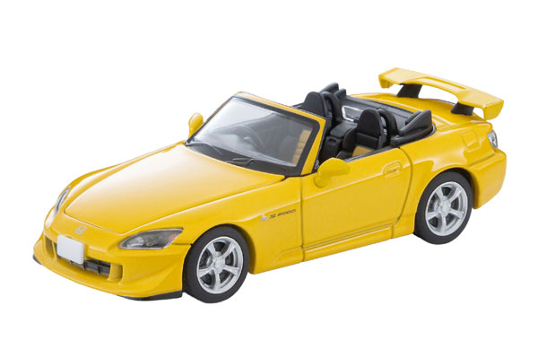 Tomytec Tomica Limited Vintage LV-N390b Honda S2000 TypeS 2009 Model (Yellow)
