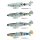 Eduard 1/48 WW.II German Air Force Messerschmitt Bf109G-5 w/Bonus Item Plastic Model hình ảnh 4