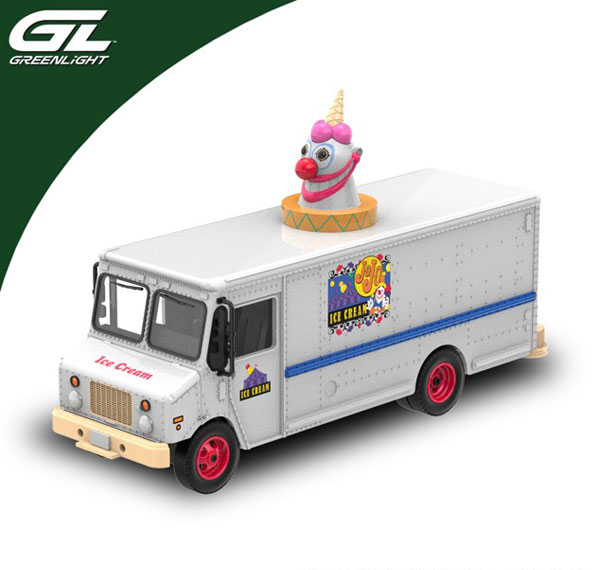 GreenLight 1/64 Killer Klowns from Outer Space (1988) - Ice Cream Van (New Tooling)