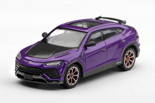 MINI GT 1/64 Lamborghini Urus Performante (Viola Pasifae) (Left-hand Steering) Bild 1