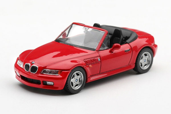 MINI GT 1/64 BMW Z3 Hellrot (Red) (Left-hand Steering)