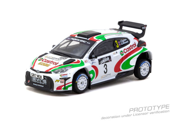 Tarmac Works 1/64 Toyota GR Yaris Rally2 British Rally Championship 2024 Champion Chris Ingram / Alex Kihurani รูปภาพ 1