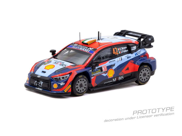 Tarmac Works 1/64 Hyundai i20 N Rally1 Hybrid Rally Sweden 2023 Craig Breen / James Fulton รูปภาพ 1